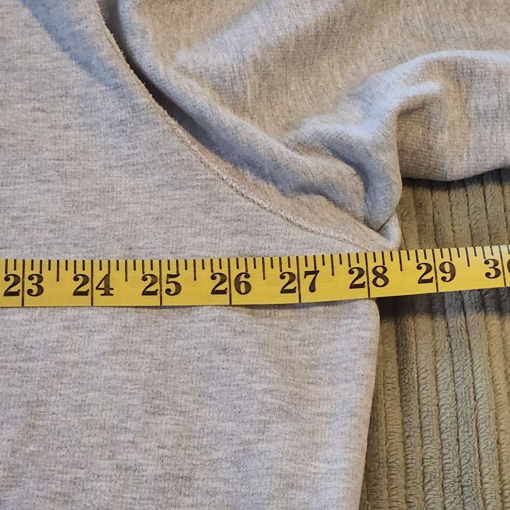 American Eagle Outfitters Light Gray Hoodie Sweater Size XXL - Picture 5 of 9